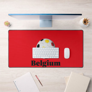 Begium Soccer Desk Mat