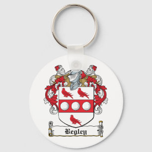 Begley Family Crest Key Ring