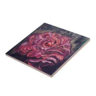 Begonia 1947 Ansel Adams Inspired Tile