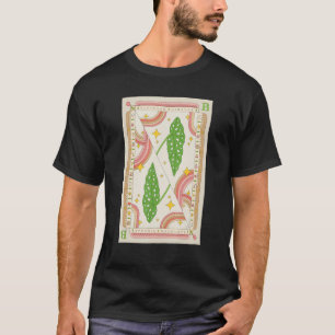 Begonia Maculata Houseplant Illustration Playing C T-Shirt