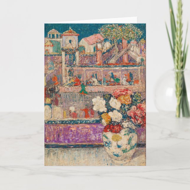 Begonias | Henry Golden Dearth Card (Front)