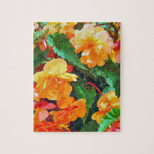 BEGONIAS JIGSAW PUZZLE