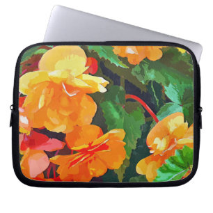 BEGONIAS LAPTOP SLEEVE