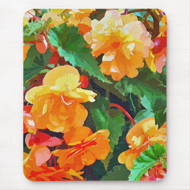 BEGONIAS MOUSE MAT (Front)