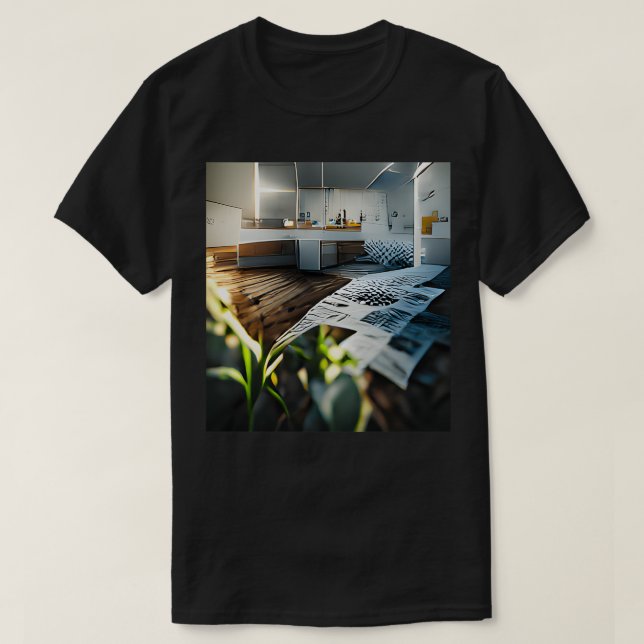 Behance hd of a triplex T-Shirt (Design Front)