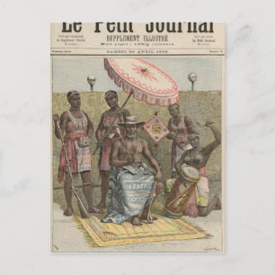 Behanzin King of Dahomey Postcard