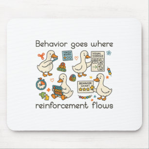 Behavior Analyst Silly Goose Rbt Aby Therapy Sped Mouse Mat