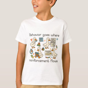 Behavior Analyst Silly Goose Rbt Aby Therapy Sped T-Shirt