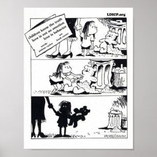 Behavior Is The Truth 8.5 x 11 Print