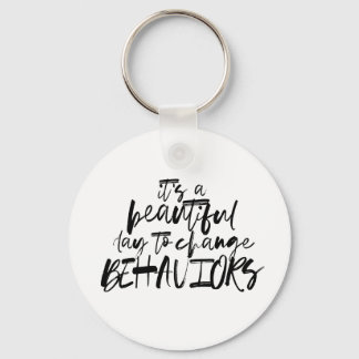 Behaviour Analyst, BCBA, RBT, Behaviorist, ABA  Key Ring