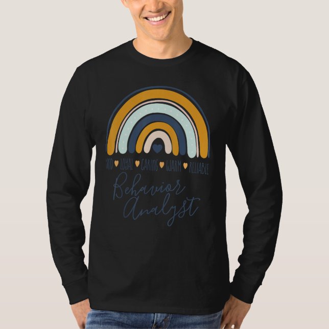 Behaviour Analyst Behavioural Squad Specialist The T-Shirt (Front)
