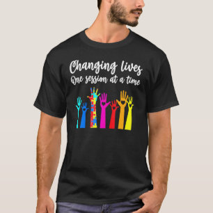 Behaviour Analyst for ABA Therapist Technician RBT T-Shirt