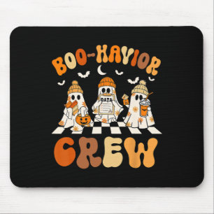 Behaviour Analyst Halloween A Cute Ghost Boo-havio Mouse Mat