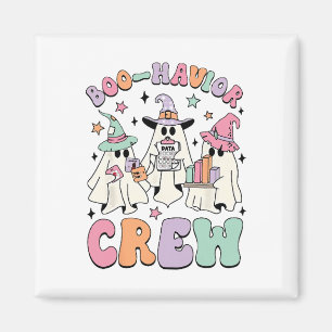 Behaviour Analyst Halloween Aba Cute Ghost Boo-hav Magnet
