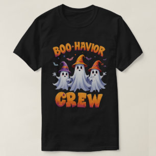 Behaviour Analyst Halloween ABA Ghost Boo-havior T-Shirt