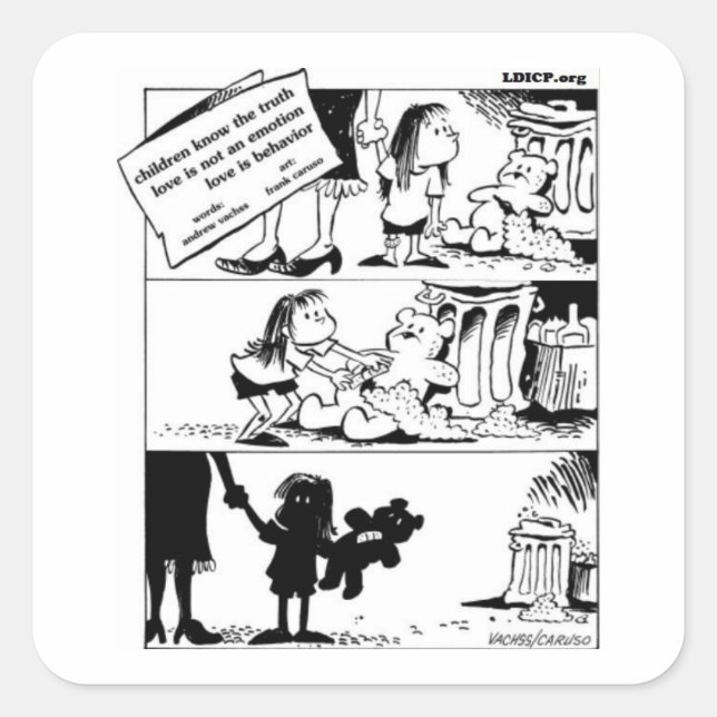 Behaviour Is The Truth Sticker (Front)