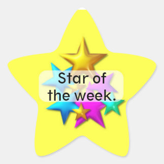 Star Of The Week Gifts on Zazzle UK