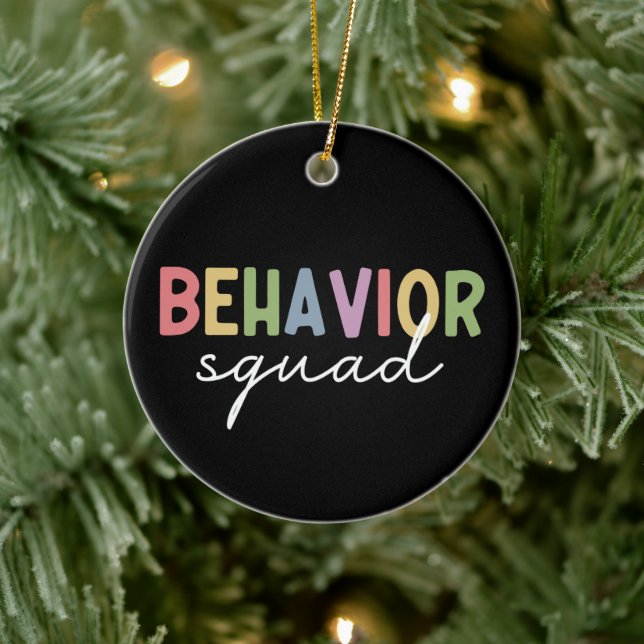 Behaviour Squad | Behaviour Therapist ABA Therapis Ceramic Tree Decoration (Tree)