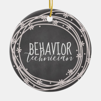 Behaviour Technician Ornament, Behaviour Tech, RBT Ceramic Tree Decoration