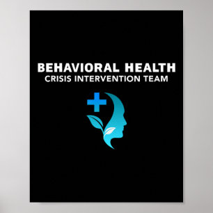 Behavioural And Mental Health Crisis Intervention Poster