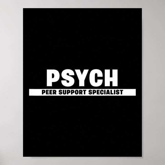 Behavioural And Mental Health Peer Support Special Poster (Front)