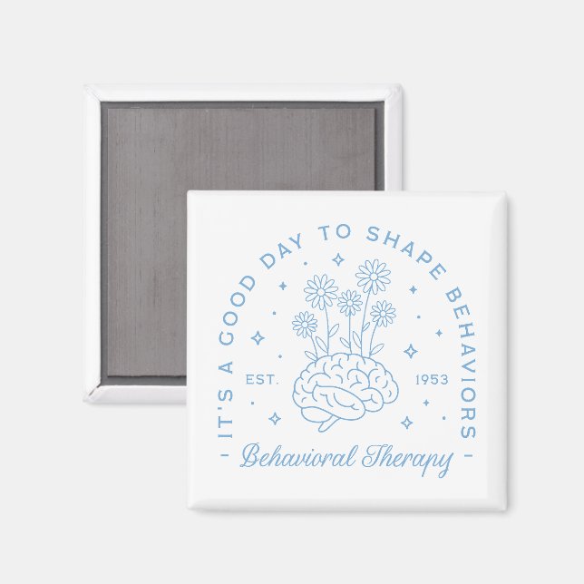 Behavioural therapy therapist aesthetic magnet (Front/Back)