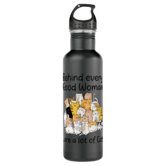 Behind Alot off Cats  710 Ml Water Bottle