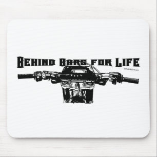 Behind Bars For Life – Motocross Mouse Mat