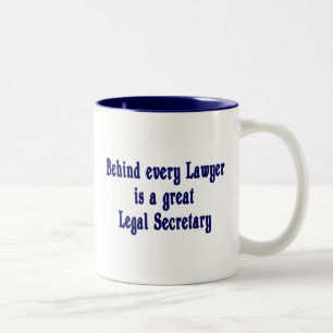 Behind Every Lawyer - Paralegal Mug