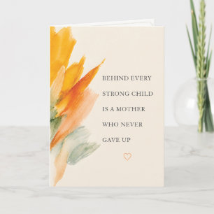 Behind Every Strong Child Is a Resilient Mother Card