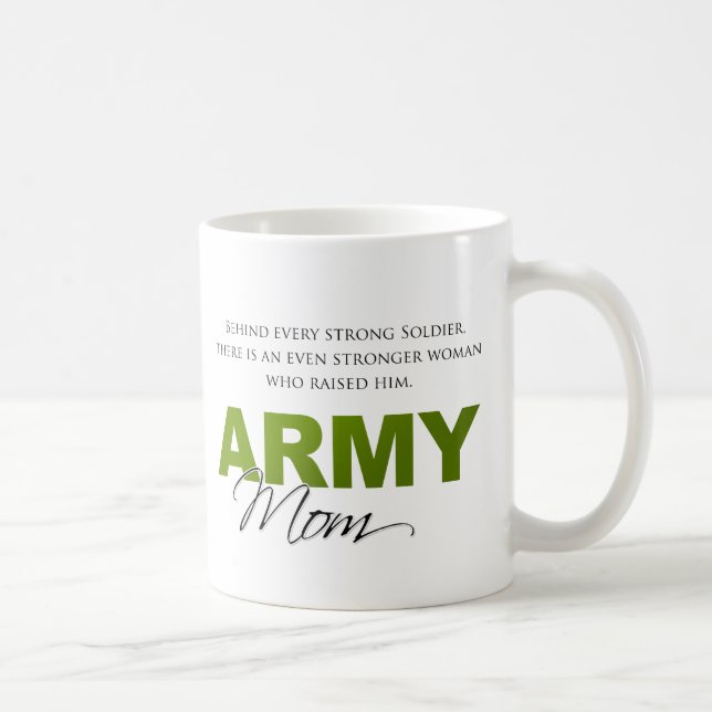 Behind Every Strong Soldier 2 Coffee Mug (Right)