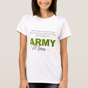 Behind Every Strong Soldier 2 T-Shirt