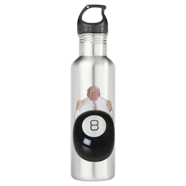 Behind the 8 Ball 710 Ml Water Bottle (Front)
