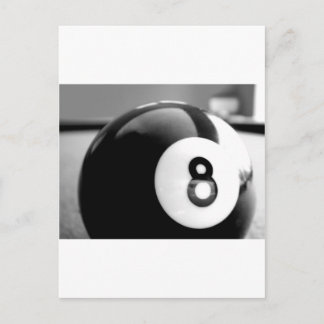 Behind the 8-Ball, Eight Ball Postcard