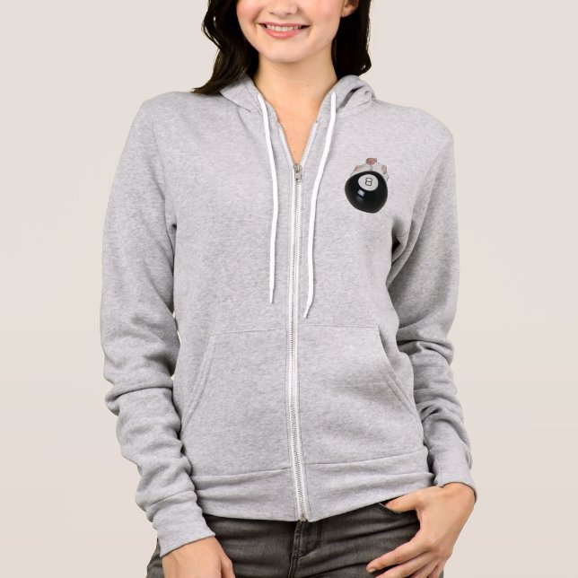 Behind the 8 Ball Hoodie (Front)