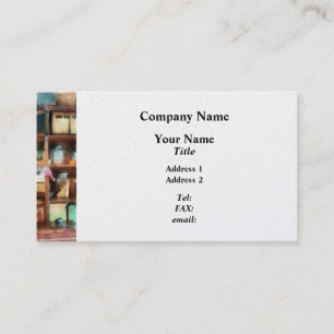 Behind the Counter at the General Store Business Card