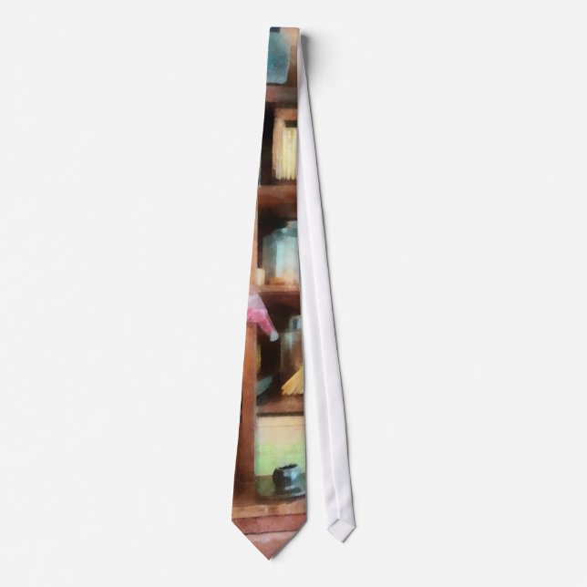 Behind the Counter at the General Store Tie (Front)