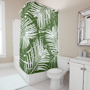 Behind the Palms Shower Curtain