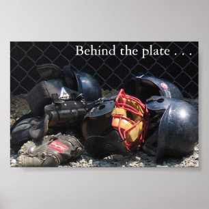Behind the Plate Poster