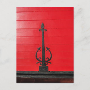 Behind the Red Door? Postcard