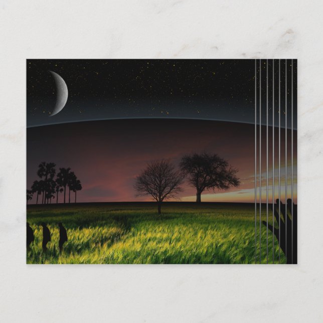 Behind the Scenes Postcard (Front)