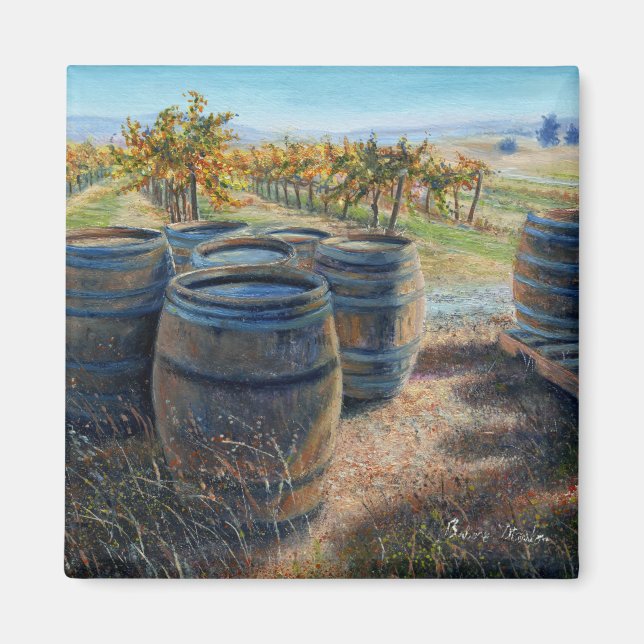 "Behind the Tasting Room" Magnet (Front)