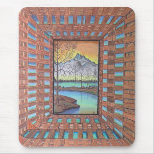 Behind The Woodwork Drawings Mouse Mat