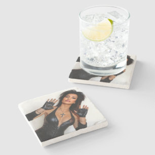 Behold stone coaster