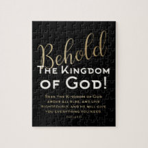 BEHOLD! The Kingdom of God Scripture Christian Jig