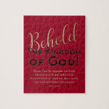 BEHOLD! The Kingdom of God Scripture Christian