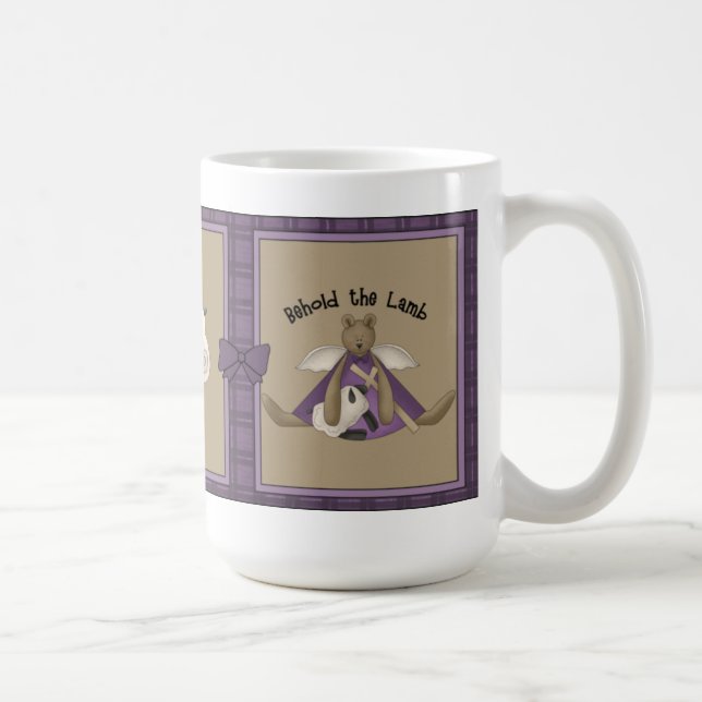 Behold the Lamb - Christian Mug (Right)
