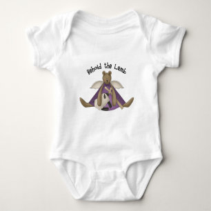Behold the Lamb Infant Christian Baby Bodysuit