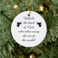 Behold the lamb of God Minimalist