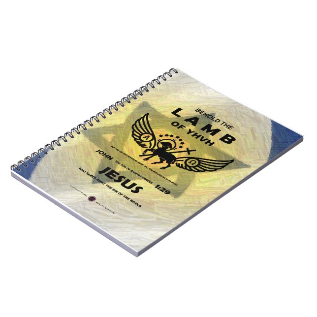 Behold the Lamb of YHVH Notebook (Left Side)
